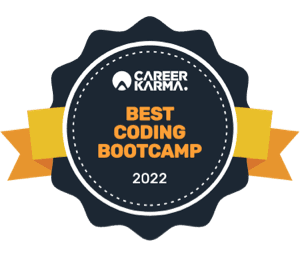 Badge from Career Karma for Best Coding Bootcamp 2022