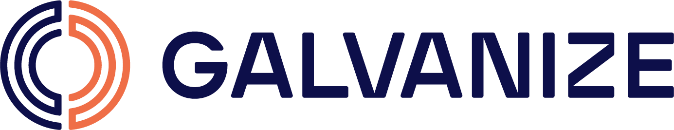 Galvanize mobile homepage