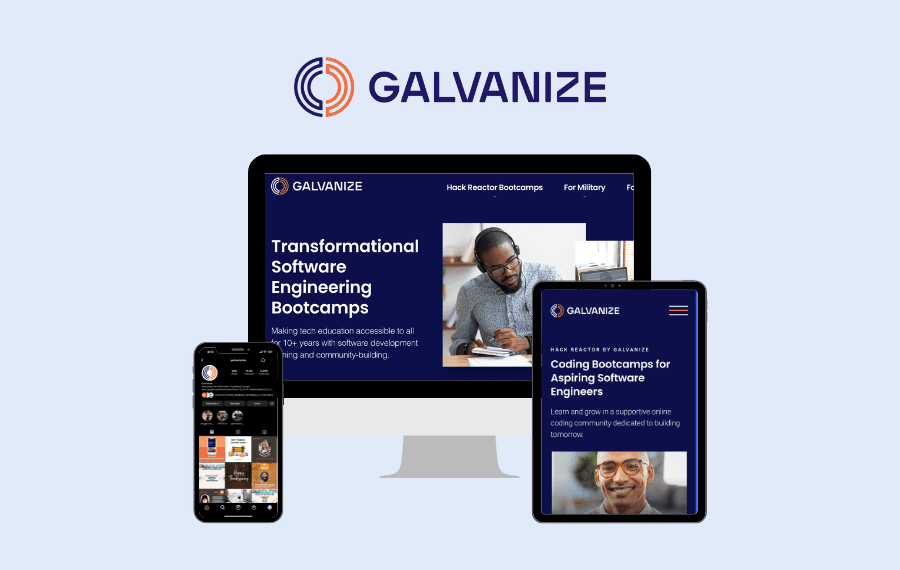 Introducing our new branding and new website | Galvanize