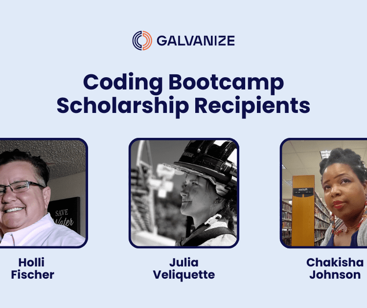 May 2024 coding bootcamp scholarship recipients.