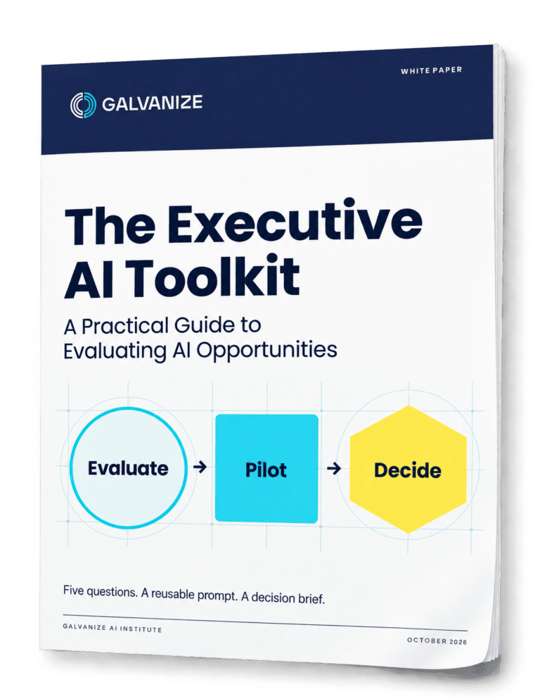 Galvanize Executive AI Toolkit white paper
